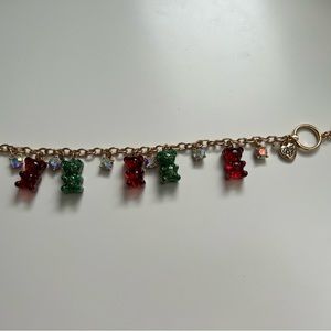 Betsy Johnson teddy bear bracelet